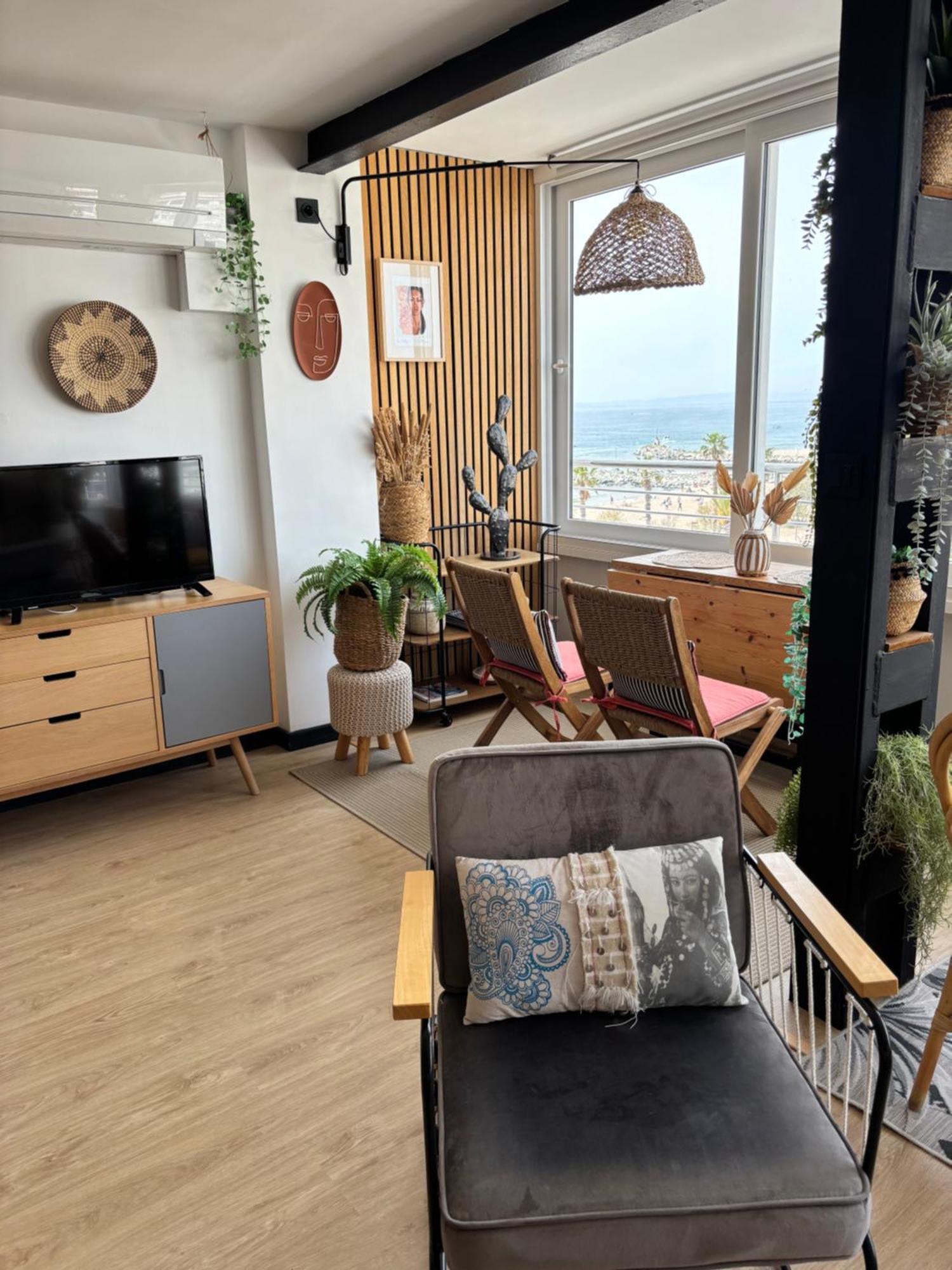 L'Appart-Rosas Boheme Chic, Au Bord De La Mer Bagian luar foto